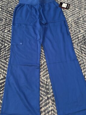Royal Blue Flare Leg Nurse Scrub Pants